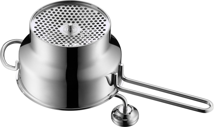 Produktbild WMF Passiermühle 19x11,5cm zerlegbar 3 Lochscheiben Gourmet Cromargan Edelstahl