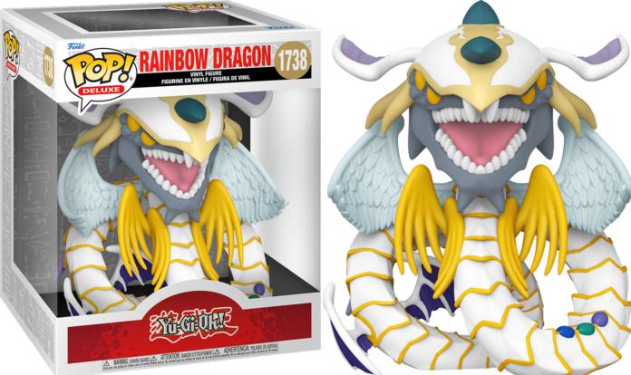 Actual product image Funko Yu-Gi-Oh! POP! Deluxe Vinyl Figur Rainbow Dragon 17 cm