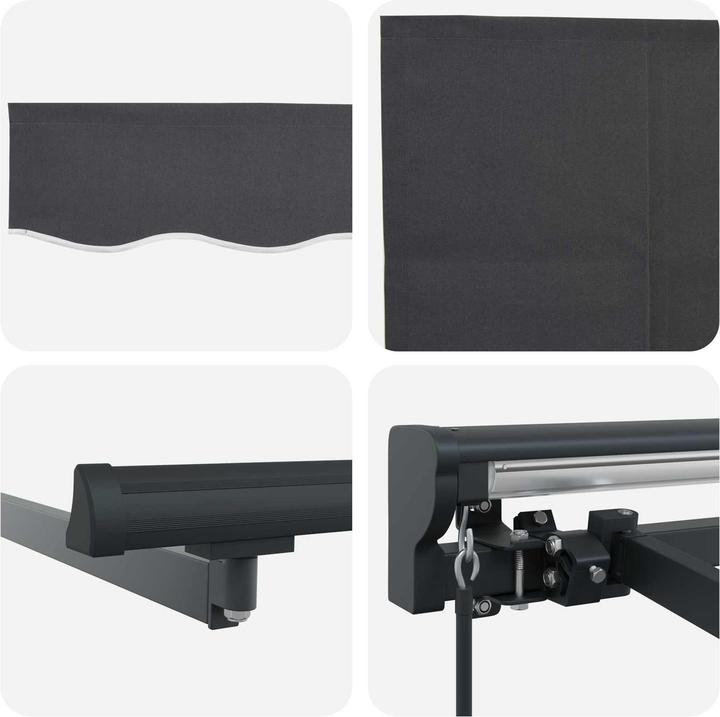 Actual product image vidaXL Einziehbare Markise (2.50 m)