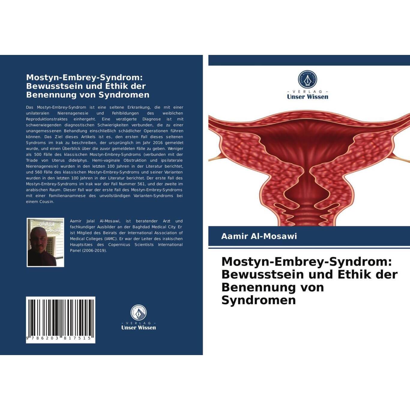 Mostyn-Embrey-Syndrom: Bewusstsein und Ethik der Benennung von Syndromen, Fachbücher von Aamir Al'-Mosawi