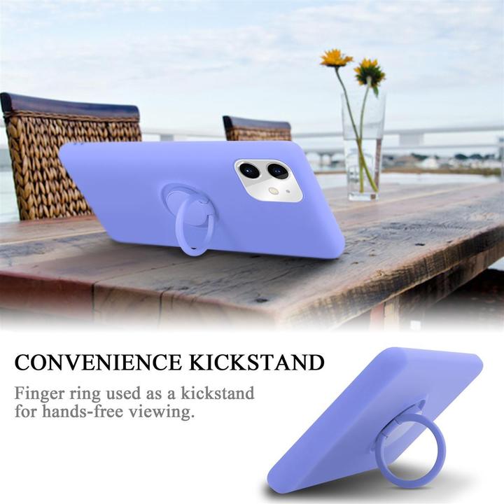 Image du produit Cadorabo TPU Liquid Ring Silicone Case Cover (Apple iPhone 11)