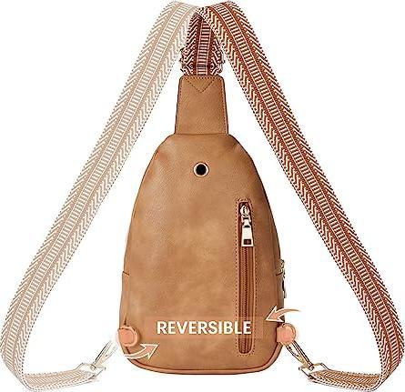 Immagine prodotto Only-Bags.Store Borsa da cintura, borsa a tracolla, borsa da petto, borsa a tracolla in pelle, borsa a tracolla