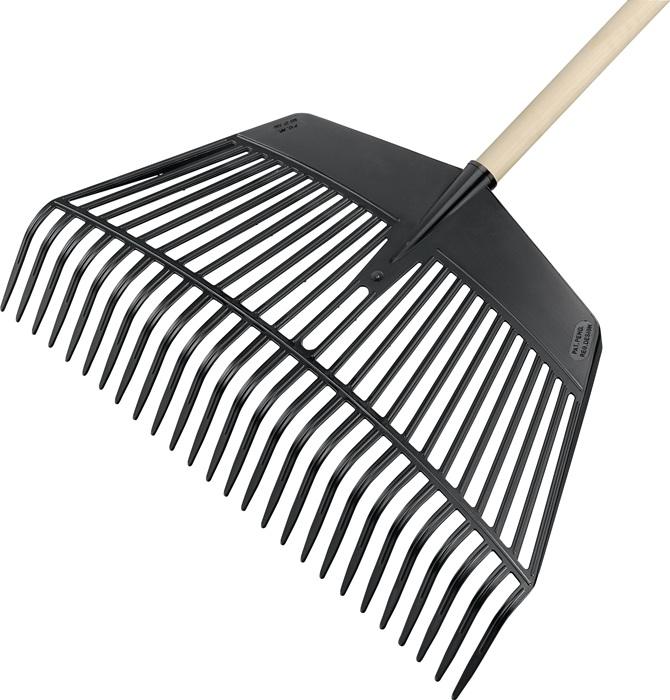 Flora Combination leaf rake and fork Working width 600 mm Tine length 140 mm 26 tines without handle