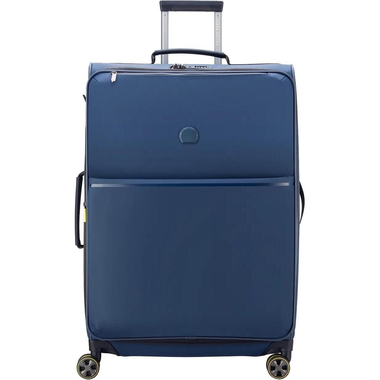 Delsey Blu Valigia, Turenne Soft Trolley L Expandable Dark E, (111 L)
