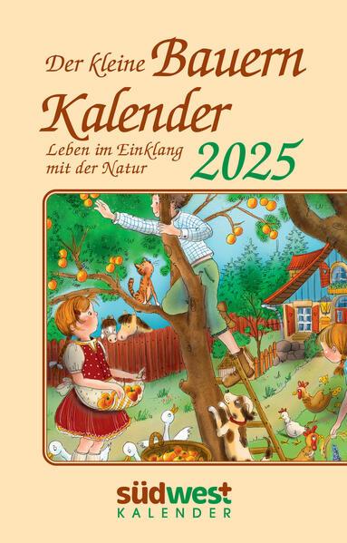 Produktbild Der kleine Bauernkalender 2025 - Leben im Einklang mit der Natur - Taschenkalender im praktischen (10,0x15,5cm, 1 Woche / 2 Seiten)