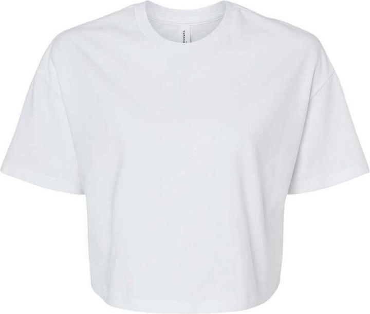 Immagine prodotto Bella Canvas Maglietta da donna/ragazzo in jersey cropped crop (L)