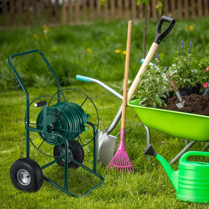 Image du produit Relaxdays Chariot de tuyaux (80 m)