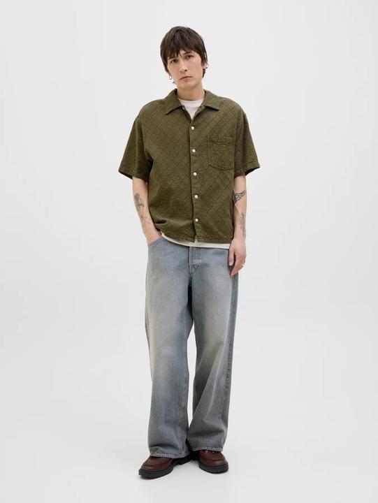Immagine prodotto Jack & Jones Jortavira Texture Shirt Ss Ln (S)