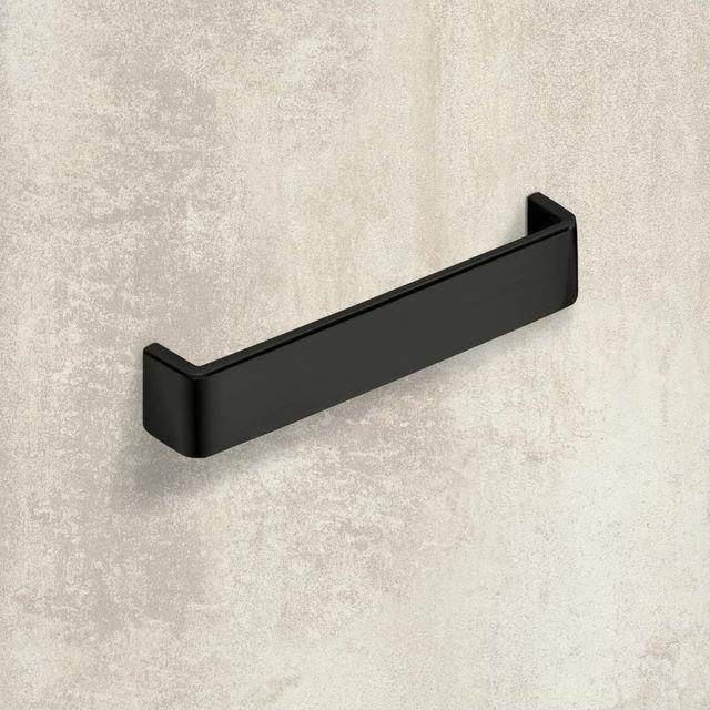 Actual product image Hettich Griff Lucca, 160mm, Schwarz matt