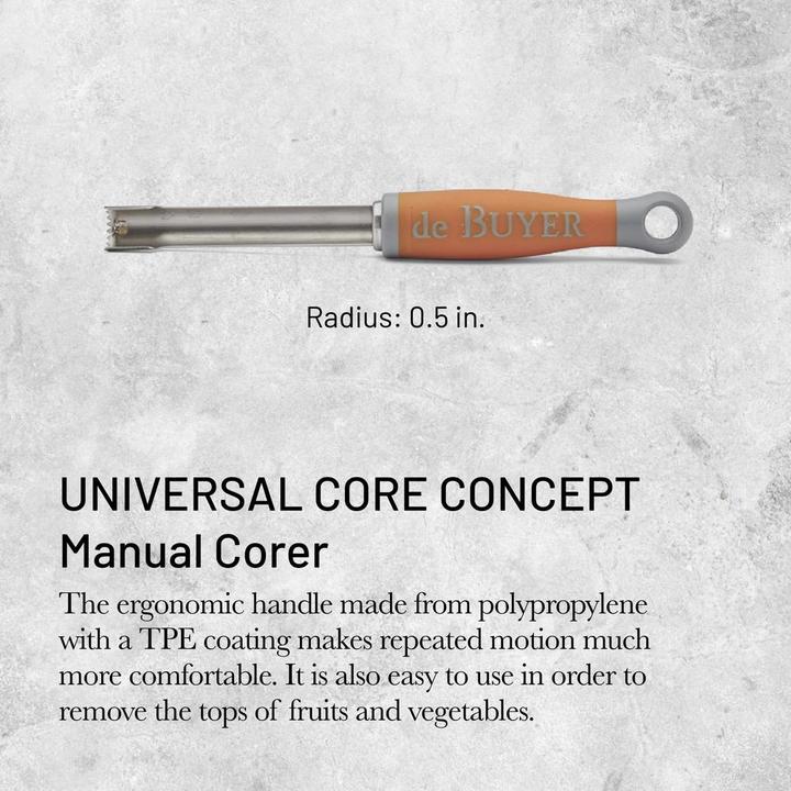 Produktbild de Buyer Universalentkerner 13mm mit orangem Griff