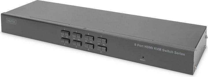 Image du produit Digitus Commutateur KVM Desktop 8 ports HDMI Single View