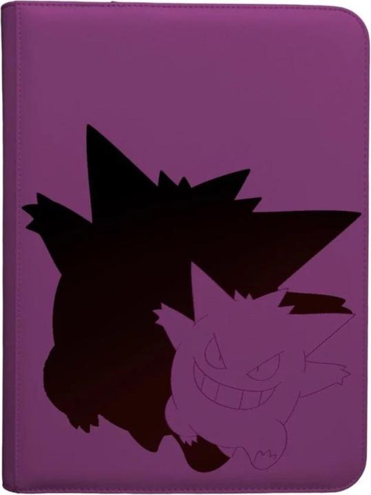 Actual product image Ultra Pro Pokémon - Gengar Elite Series 9-Pocket Zippered Pro-Binder