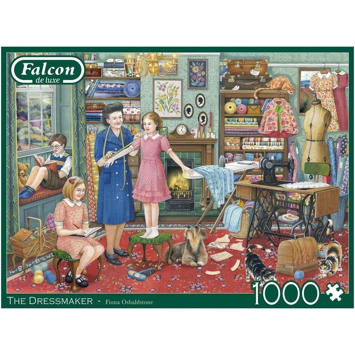 Thumbnail - Jumbo Spiele Falcon The Dressmaker 1000 Teile - Puzzle für Erwachsene (1000 Teile)