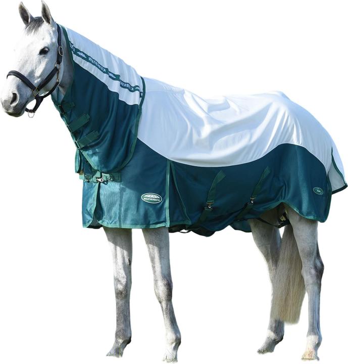 Produktbild Weatherbeeta GreenTec ComboKragen Airflow Fliegenschutz Pferdedecke (213 cm)