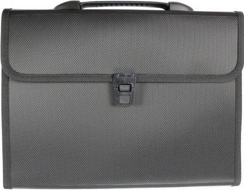 Titanum A4-Ordner mit Griff, 12 Fächer, schwarz (A4)