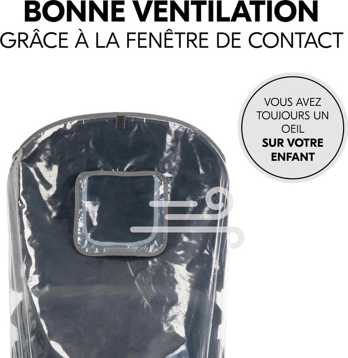Image du produit Hauck Pushchair Raincover 3W