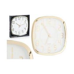Giftdecor, Armbanduhr, Quadratische Uhr 31cm Zahlen graben Cham Seiten ne