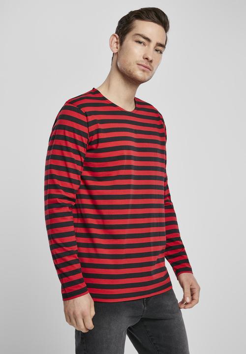 Produktbild Urban Classics Regular Stripe LS (S)