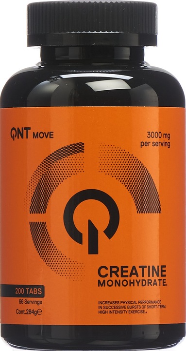 QNT Creatine Monohydrate (200 Stück, Tabletten, 274 g)