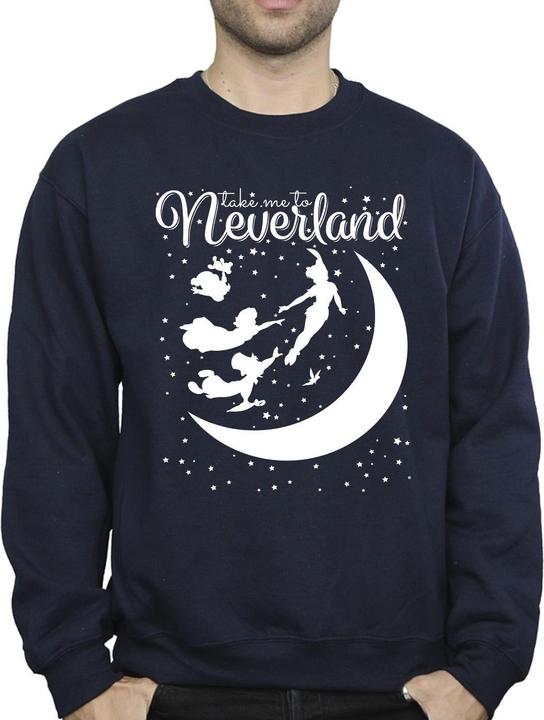 Immagine prodotto Disney Peter Pan Take Me To Neverland Felpa Uomo (L)