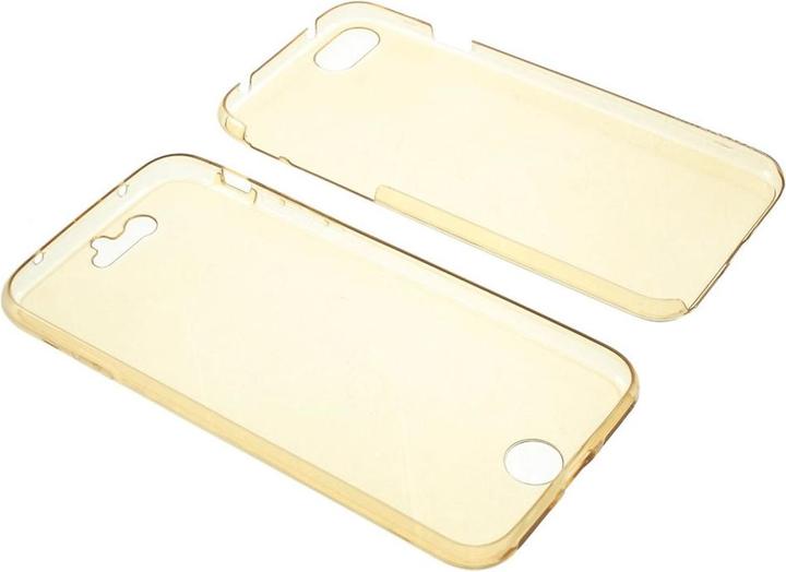 Actual product image König Design Apple iPhone 7 Full Body 360 Silicone Protective Case Cover Case Gold (Apple iPhone 7, Apple iPhone SE (2nd Gen))