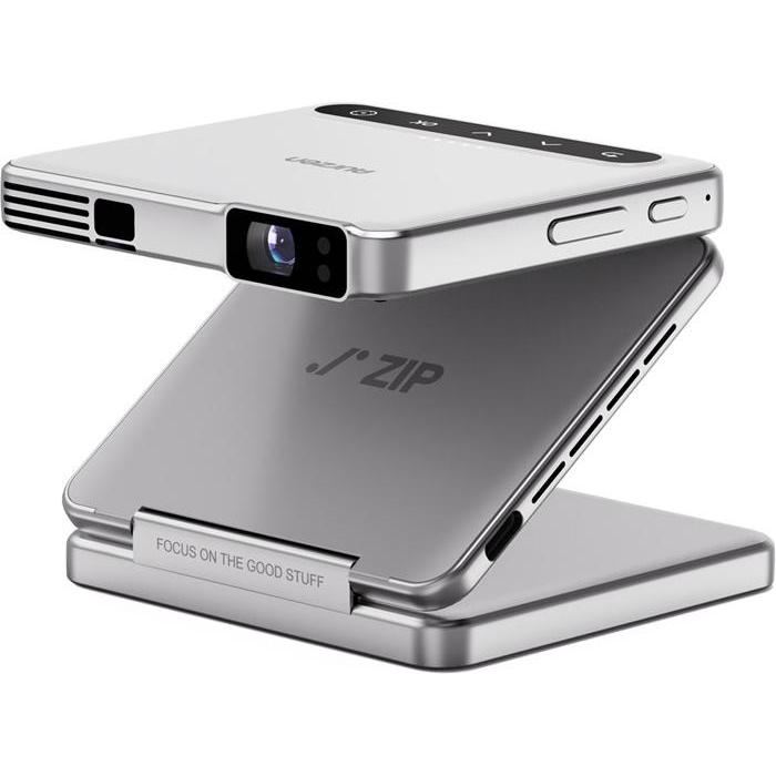 Aurzen Zip Projector (Silver), Proiettore, Argento