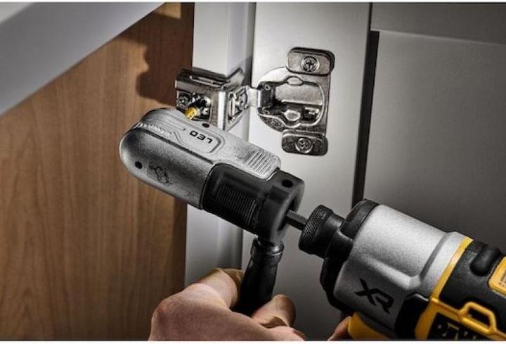 Actual product image DeWalt Angle attachment 1/4Z with LED DTLRA-QZ