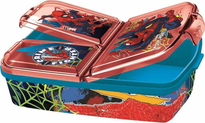 Productafbeelding Stor Spiderman "Moving Target" - Lunchbox mit Fächern