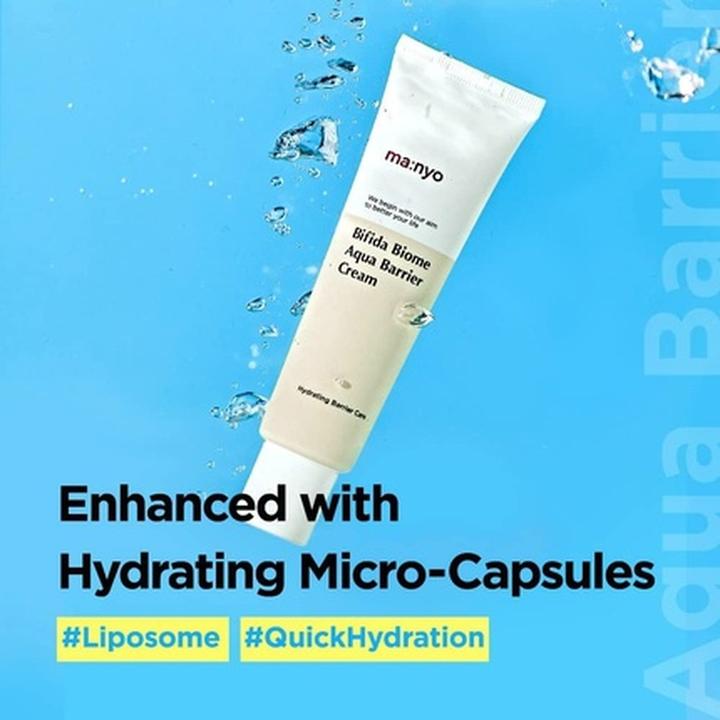 Actual product image Ma:Nyo Bifida Biome Aqua Barrier Cream 80ml Hydrating Facial Cream (80 ml, Face toner)