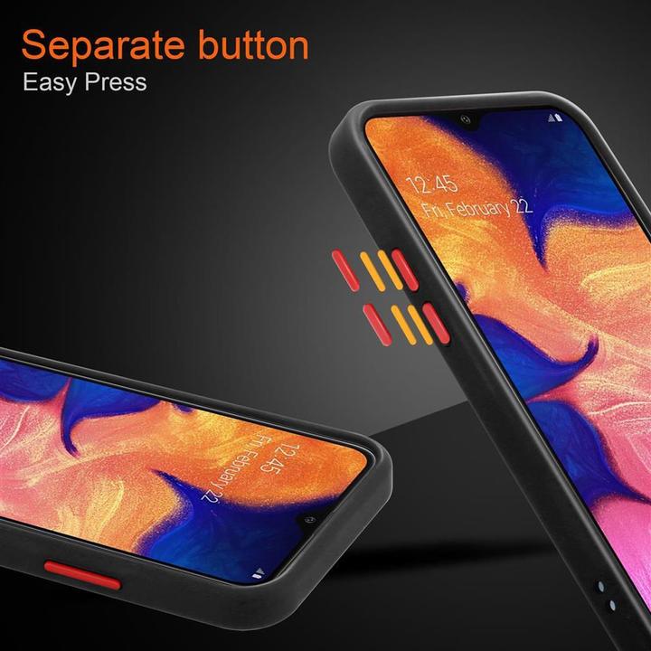 Actual product image Cadorabo Hybrid Matt Cover (Samsung Galaxy A10, HTC One M10)