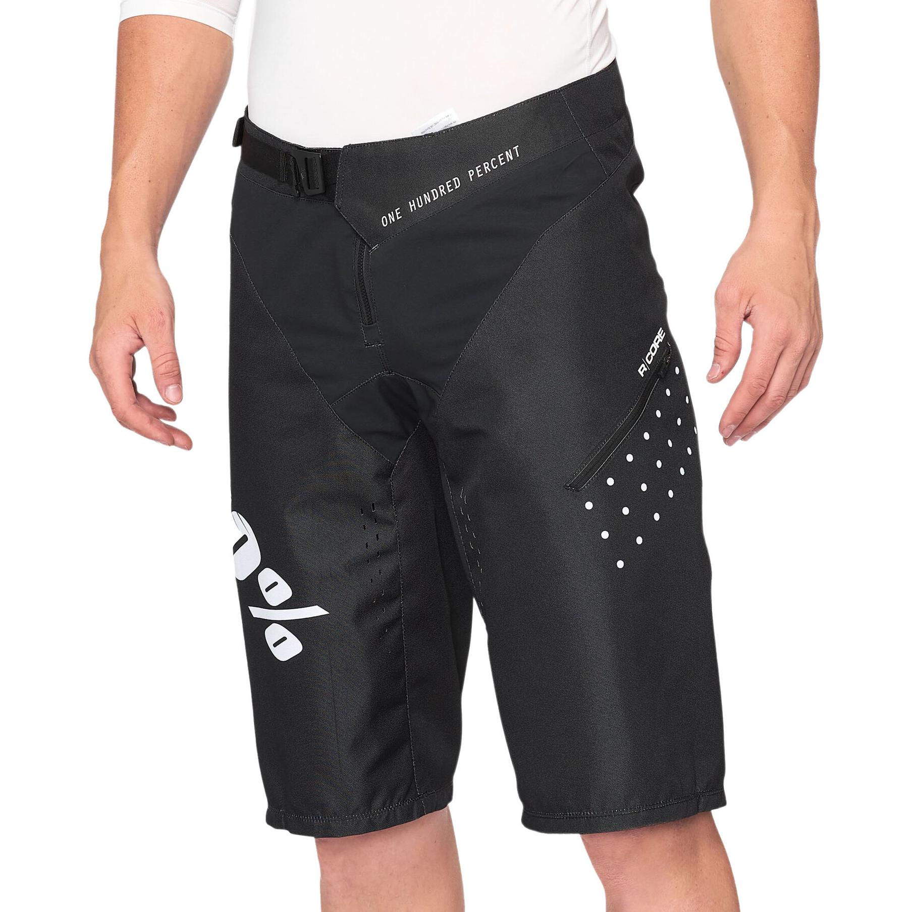 100%, Herren, Velohosen, R-Core (28), Schwarz, 28