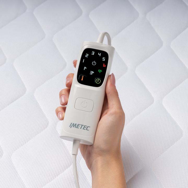 Actual product image Imetec 16728 electric blanket/pillow heater 150 W White Fabric