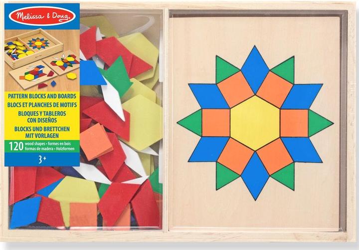 Produktbild Melissa & Doug Pattern Blocks and Boards