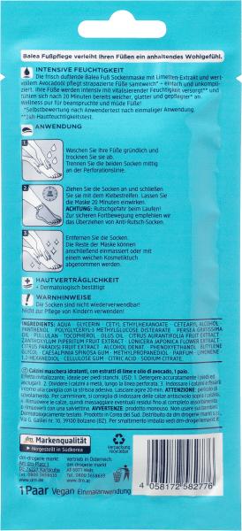Image du produit dm Balea Masque pour les pieds Chaussettes (Masque de pied)