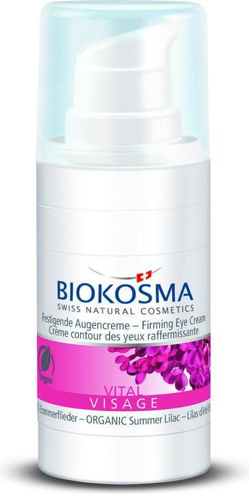 Actual product image Biokosma VITAL VISAGE - Firming eye cream (Eye Care Cream, 15 ml, Day)