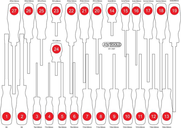 Actual product image KS Tools 811.1027-97