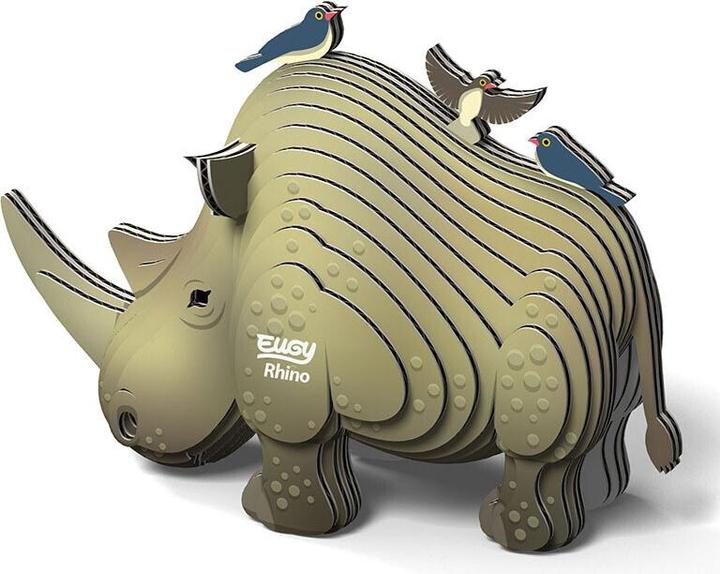 Produktbild Eugy Nashorn - 3D Karton Figuren Modellbausatz