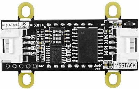 Produktbild M5Stack Clock Unit 7-Segment Display Rot