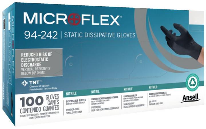 Produktbild Ansell Einweg-Nitril-Handschuhe MicroFlex 94-242 (S)