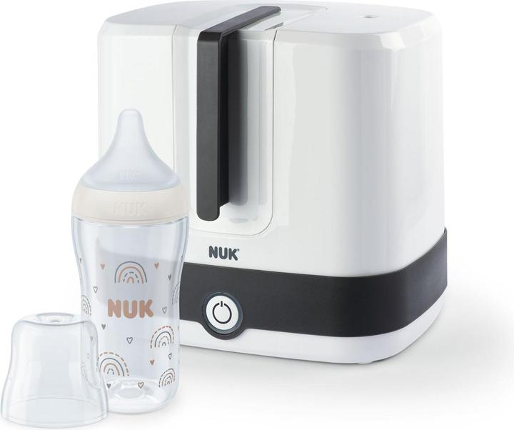 NUK Vario Express steam steriliser for up to 6 bottles