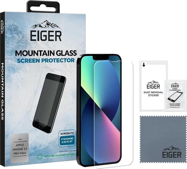 Image du produit Eiger Mountain Glass (1 pièce(s), Apple iPhone 13 Pro Max, Apple iPhone 14 Plus)