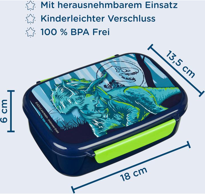 Produktbild Scooli Brotzeitdose Jurassic World