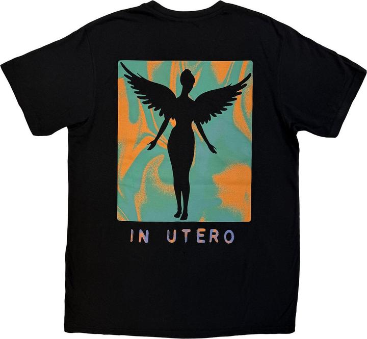 Produktbild Nirvana In Utero Angel Swirl TShirt (XL)