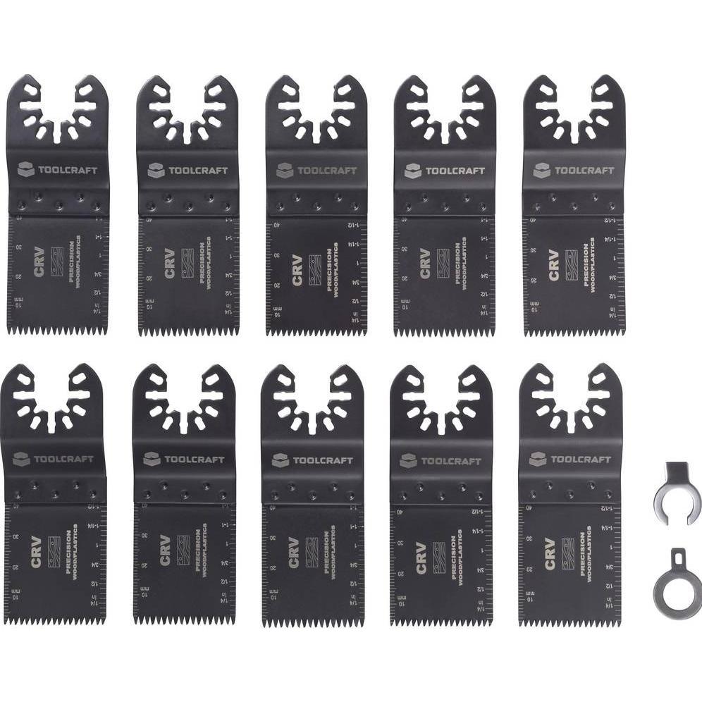 Toolcraft, Lama, TO-10283850 Chrom-Vanadium Stahl Multifunktionswerkzeug-Zubehör-Set 1