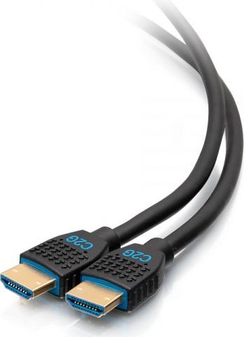 Actual product image C2G Performance Series Ultra-flexible High Speed HDMI Cable, - flush-mounted, CMG-rated (FT4) (0.60 m)