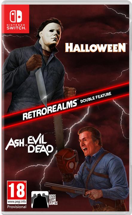 Produktbild Nighthawk Interactive Halloween and Ash vs Evil Dead RetroRealms Double Feature (Switch, Switch Lite, Switch OLED, EN)