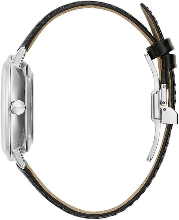 Actual product image Bulova 96B406 Archive Series Rat Pack Limited Edition Automatic 40mm 3ATM (Analogue wristwatch, 40 mm)