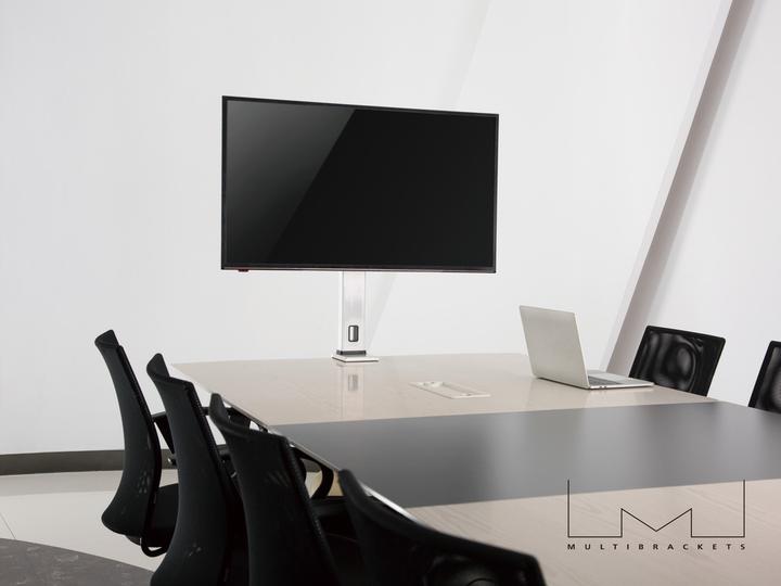 Immagine prodotto Multibrackets Supporto per monitor da 37 a 55", bianco, capacità di carico 35 kg (Tavolo, 55")