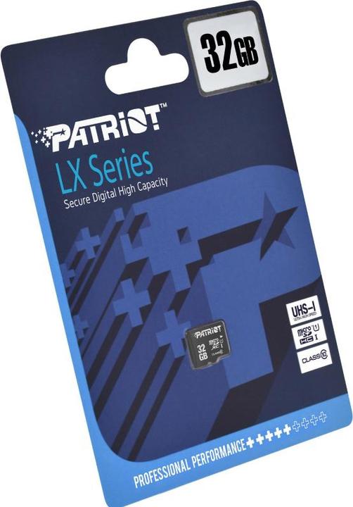 Produktbild Patriot LX Series (32 GB, microSDHC, U1, UHS-I)