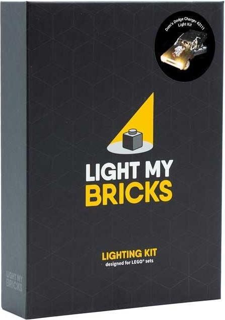 Actual product image Light my bricks LED Light Set for LEGO Dom's Dodge Charger